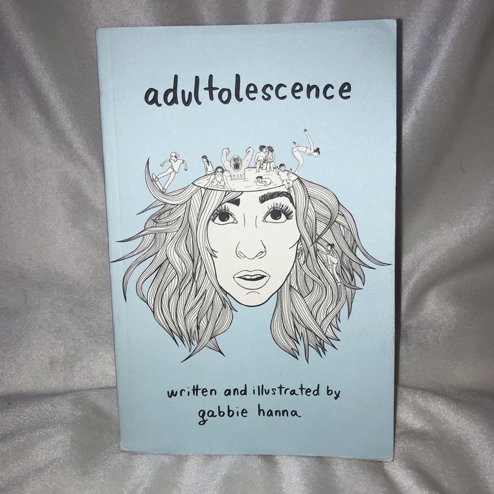 “Adulalosence” poem book by Gabbie Hanna